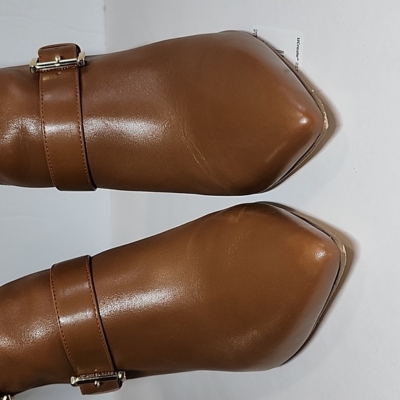 Michael Kors Leather Lori Bootie mid-calf boots / 8.5M - Picture 5 of 9